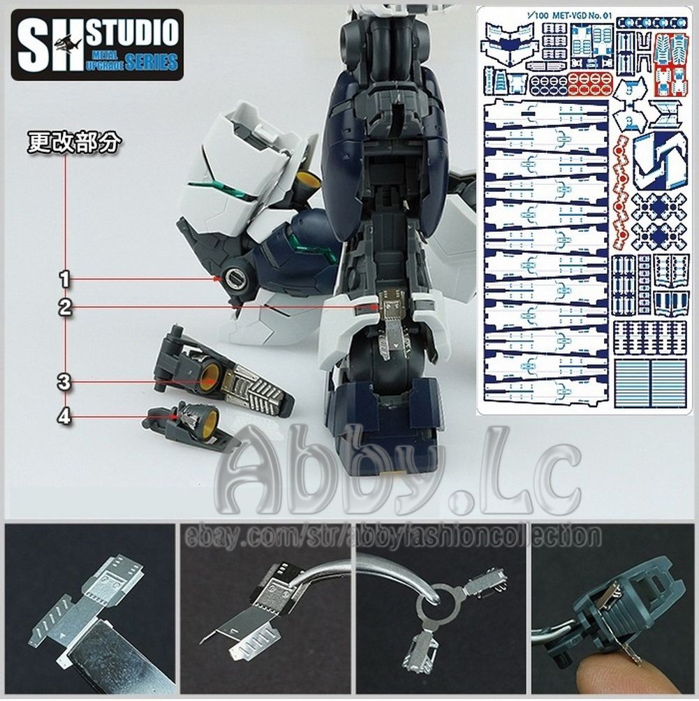 for MG 1/100 RX-93 Nu v ver ka SH Studio Details Add on Part